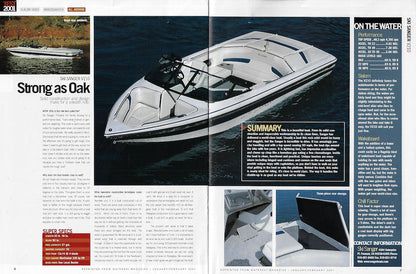 Sanger Waterski Magazine Reprint Brochure