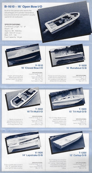 Bluewater 1980s Brochure