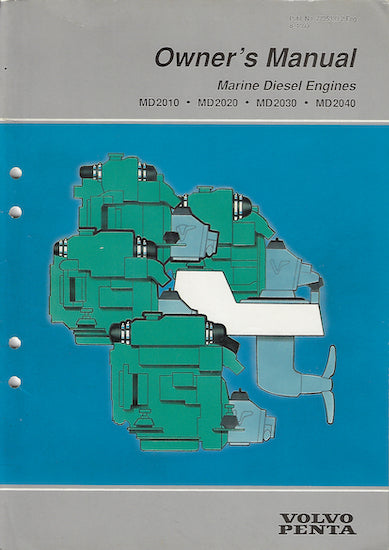 Volvo Inboard Marine Diesel Owner's Manual