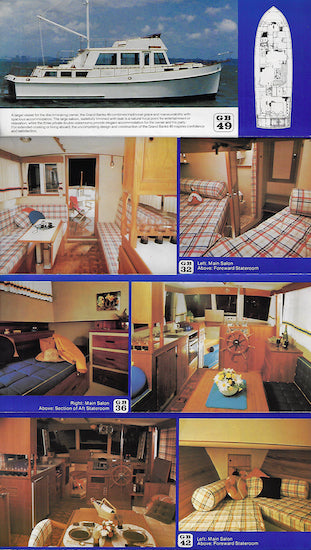 Grand Banks 1980s Brochure