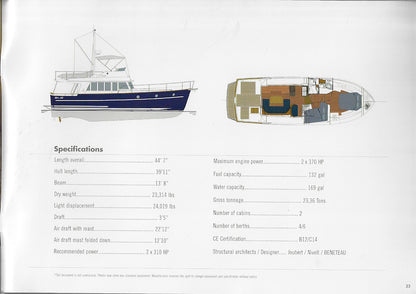 Beneteau Swift Trawler Brochure