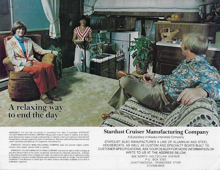 Stardust 46 & 54 Houseboat Brochure