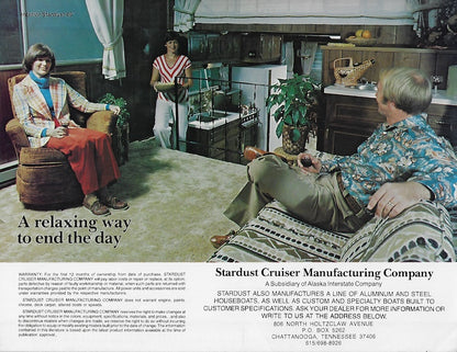 Stardust 46 & 54 Houseboat Brochure