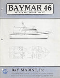 Baymar 46 Aft Cabin Motor Yacht Specification Brochure