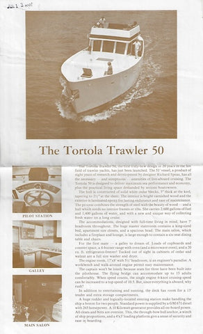 Tortola Trawler 50 Brochure