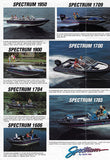 Blue Fin 1989 Spectrum Poster Brochure