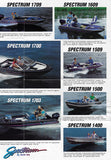 Blue Fin 1989 Spectrum Poster Brochure