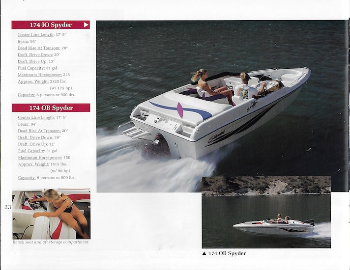 Seaswirl 1995 Brochure