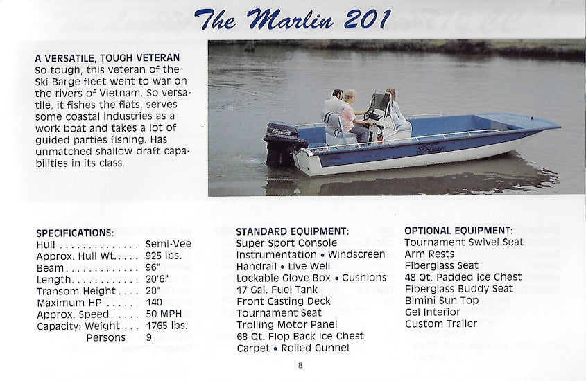 Fishin Ski Barge Brochure