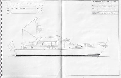 Hinckley Hunt 67 Motoryacht Study Package