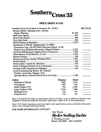 Southern Cross 35 Digital Brochure Package