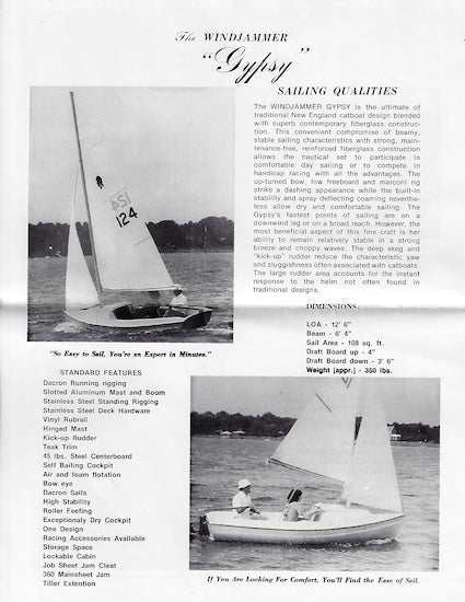 Windjammer Yachts Brochure