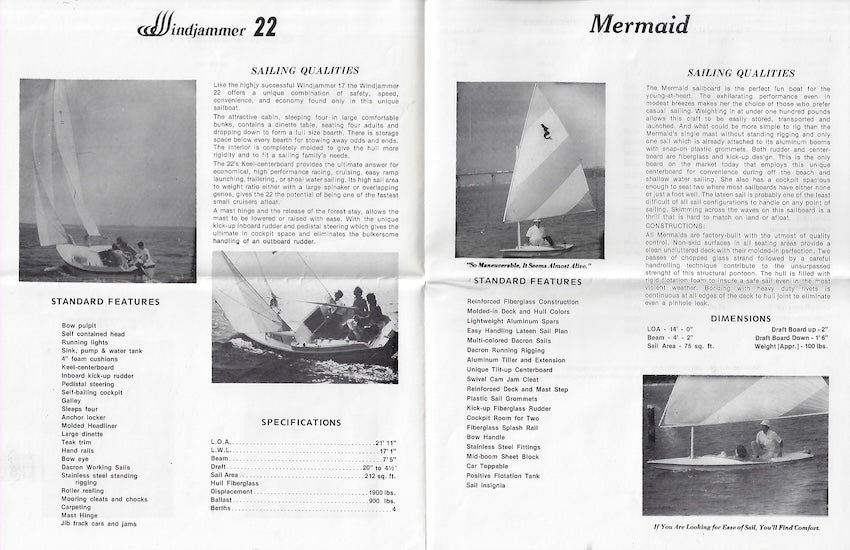 Windjammer Yachts Brochure