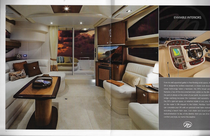 Meridian 391 Sedan Bridge Brochure