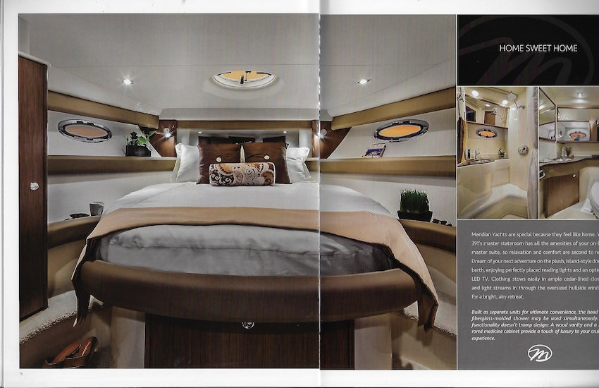 Meridian 391 Sedan Bridge Brochure