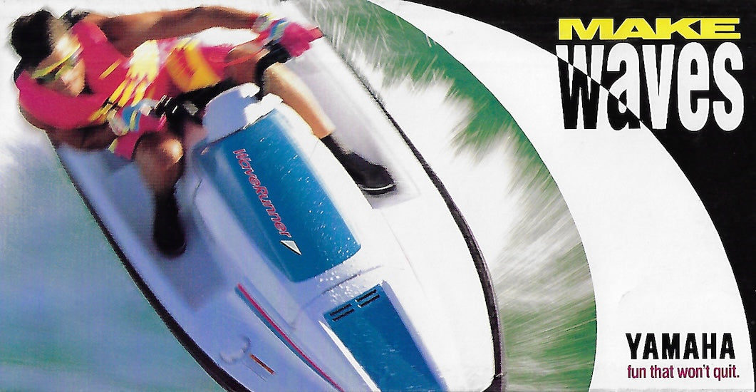 Yamaha 1992 Waverunner Mini Brochure