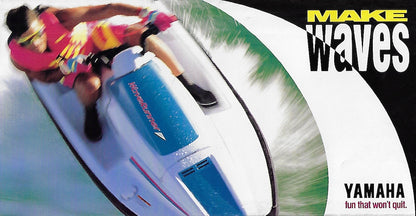 Yamaha 1992 Waverunner Mini Brochure