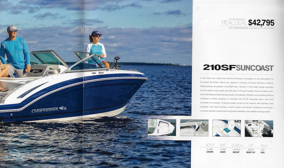 Chaparral 2016 Suncoast Brochure