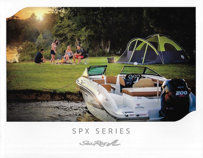 Sea Ray 2016 SRX Series Brochure