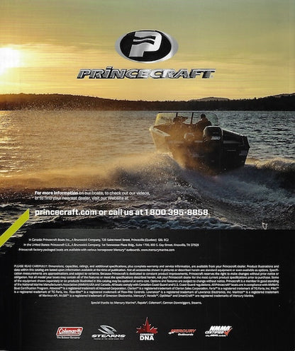 Princecraft 2016 Fishing Boats Brochure