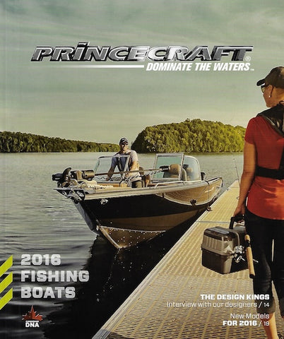 Princecraft 2016 Fishing Boats Brochure