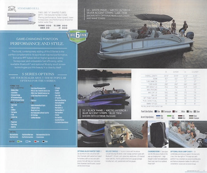 Sylvan 2016 Pontoon Brochure