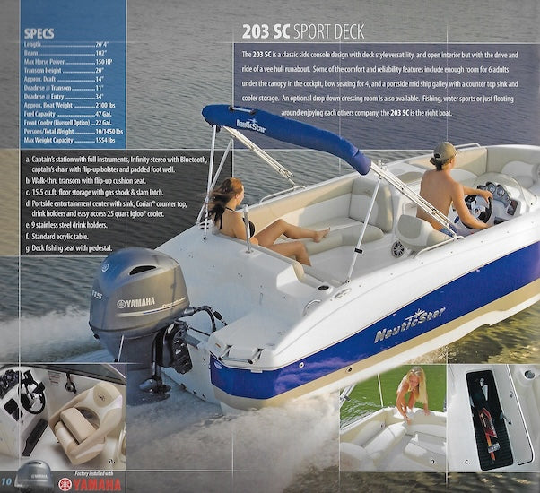 Nautic Star 2016 Sport Deck Brochure