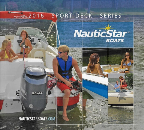 Nautic Star 2016 Sport Deck Brochure