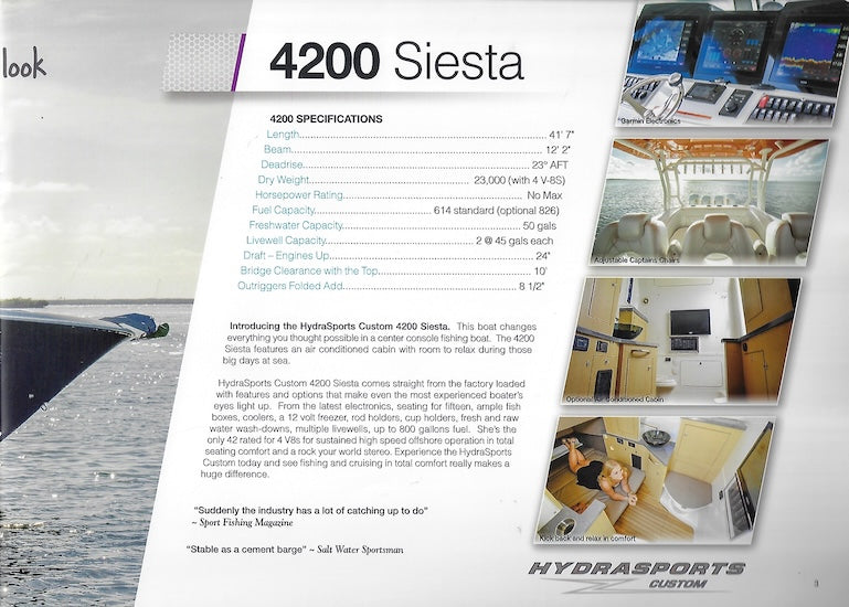 Hydra Sports 2014 Custom Brochure