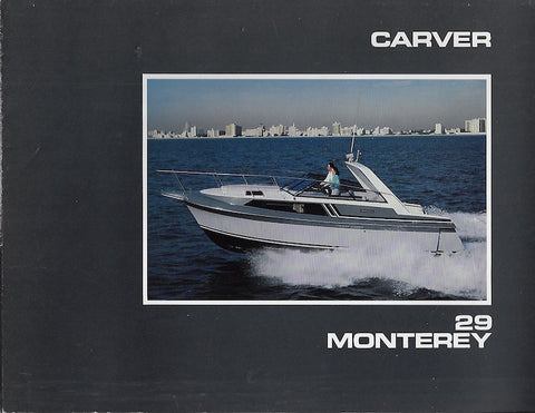 Carver 29 Monterey Brochure