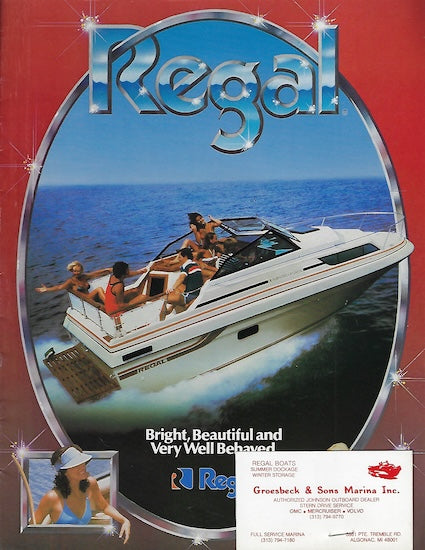 Regal 1980s Brochure