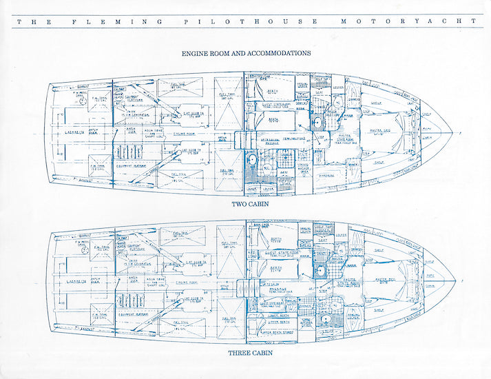 Fleming 50, 53 & 55 Specification Sheet