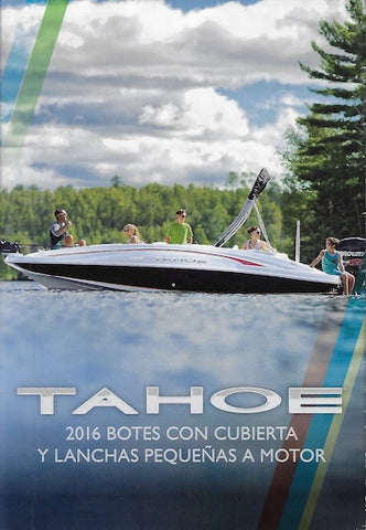 Tahoe 2016 Spanish Poster Brochure