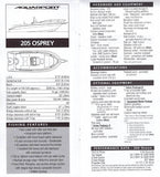 Aquasport 2001 Dealer Handbook Brochure