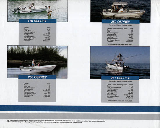 Aquasport 1980s Brochure Poster – SailInfo I boatbrochure.com