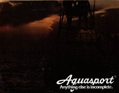 Aquasport 1980s Brochure Poster
