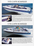 Bayliner Capri 1770 & 1970 Brochure