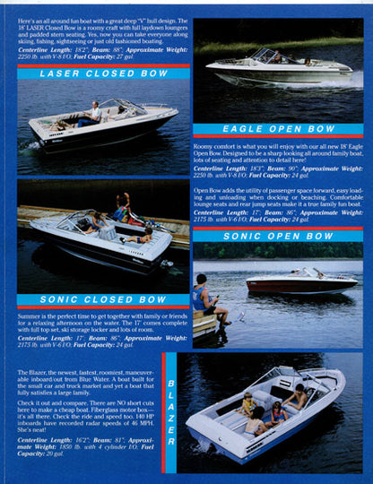 Bluewater 1980s Brochure
