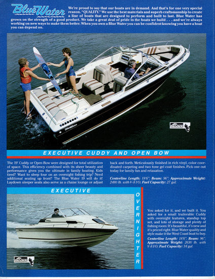 Bluewater 1980s Brochure