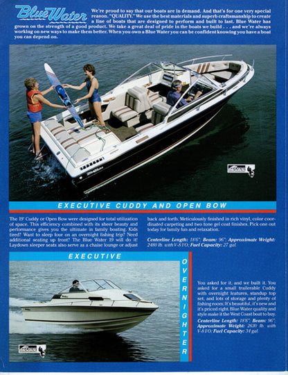 Bluewater 1980s Brochure