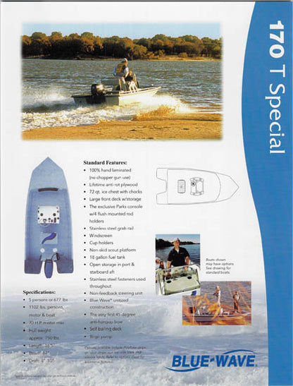 Blue Wave 170 Super Tunnel / T Special Brochure