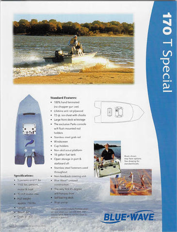 Blue Wave 170 Super Tunnel / T Special Brochure