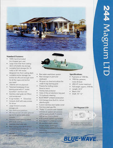 Blue Wave 244 Magnum Brochure