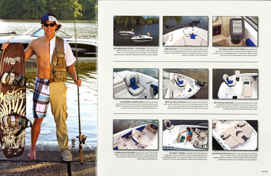 Chaparral 2012 H2O Sport Boats Brochure