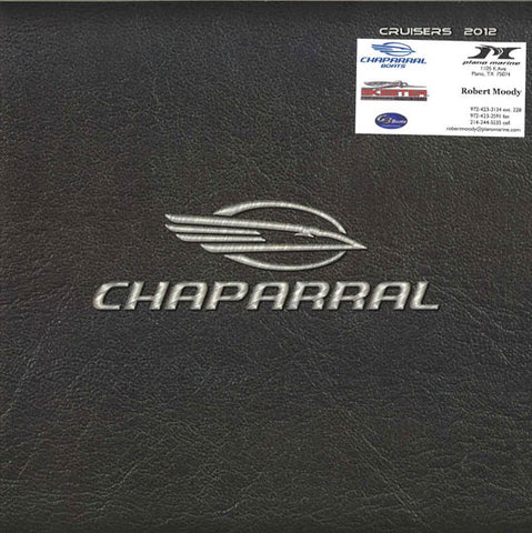 Chaparral 2012 Cruisers Brochure