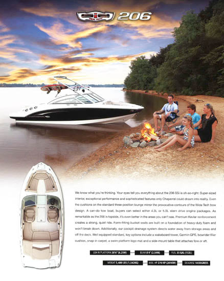 Chaparral 2011 Sport Boats Brochure