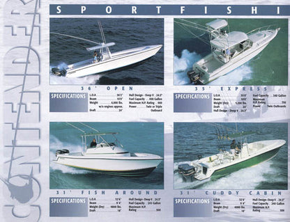 Contender 2001 Abbreviated Brochure
