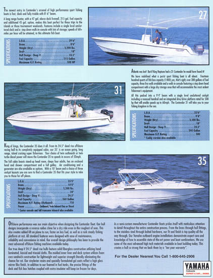 Contender 1997 Brochure