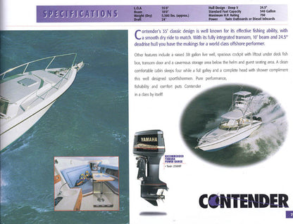 Contender 1999 Brochure