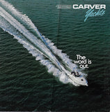 Carver 1989 Poster Brochure